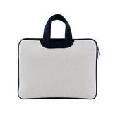 Sublimation blank linen laptop bag